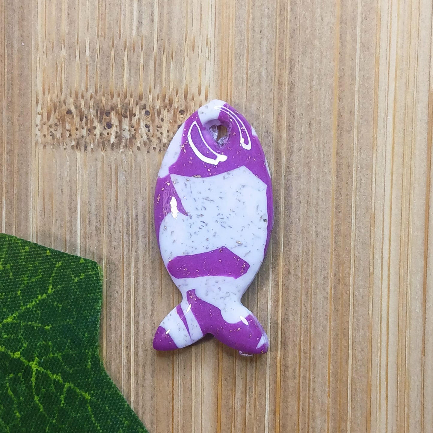 Pampilles poissons - Violette & Blanche