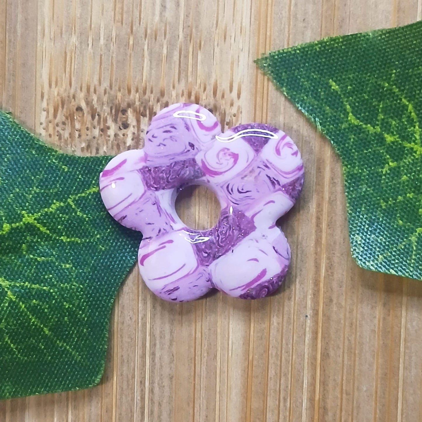 Pampilles petites fleurs - Rose & Violette