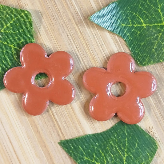 Pampilles fleurs - Terracotta