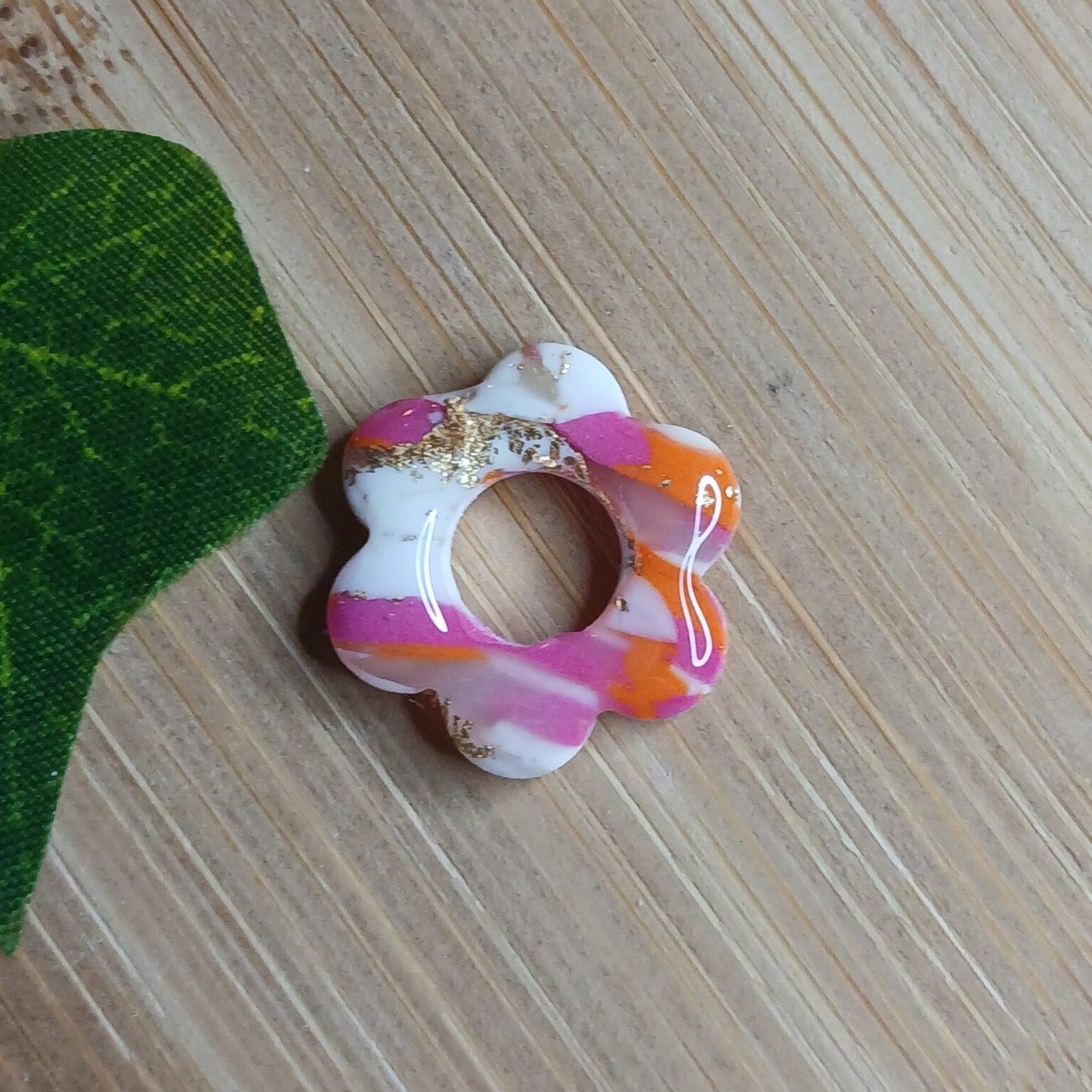 Pampilles Petites Fleurs – Rose / Orange / Blanc
