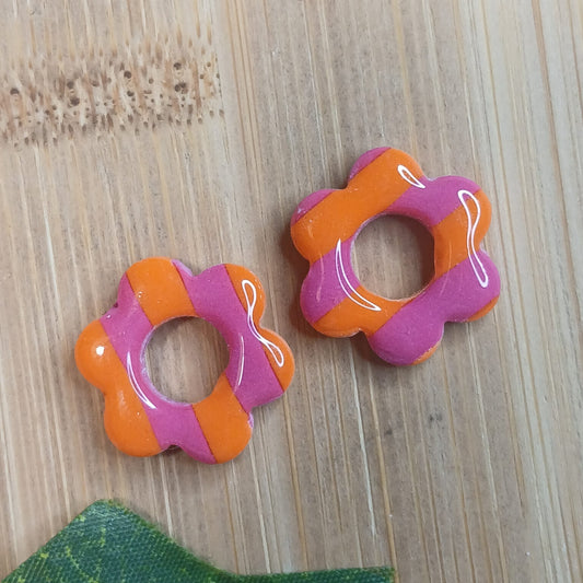 Pampilles Petites Fleurs – Rose / Orange
