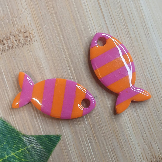 Pampilles Poisson – Rose / Orange