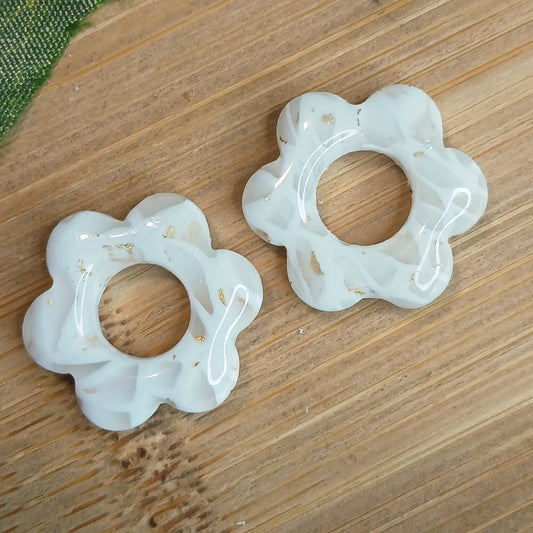 Pampilles Petites Fleurs – Blanc translucide