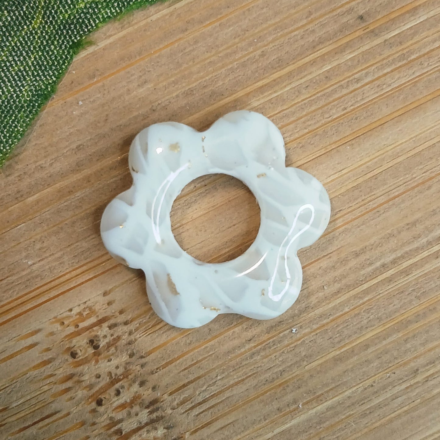 Pampilles Petites Fleurs – Blanc translucide