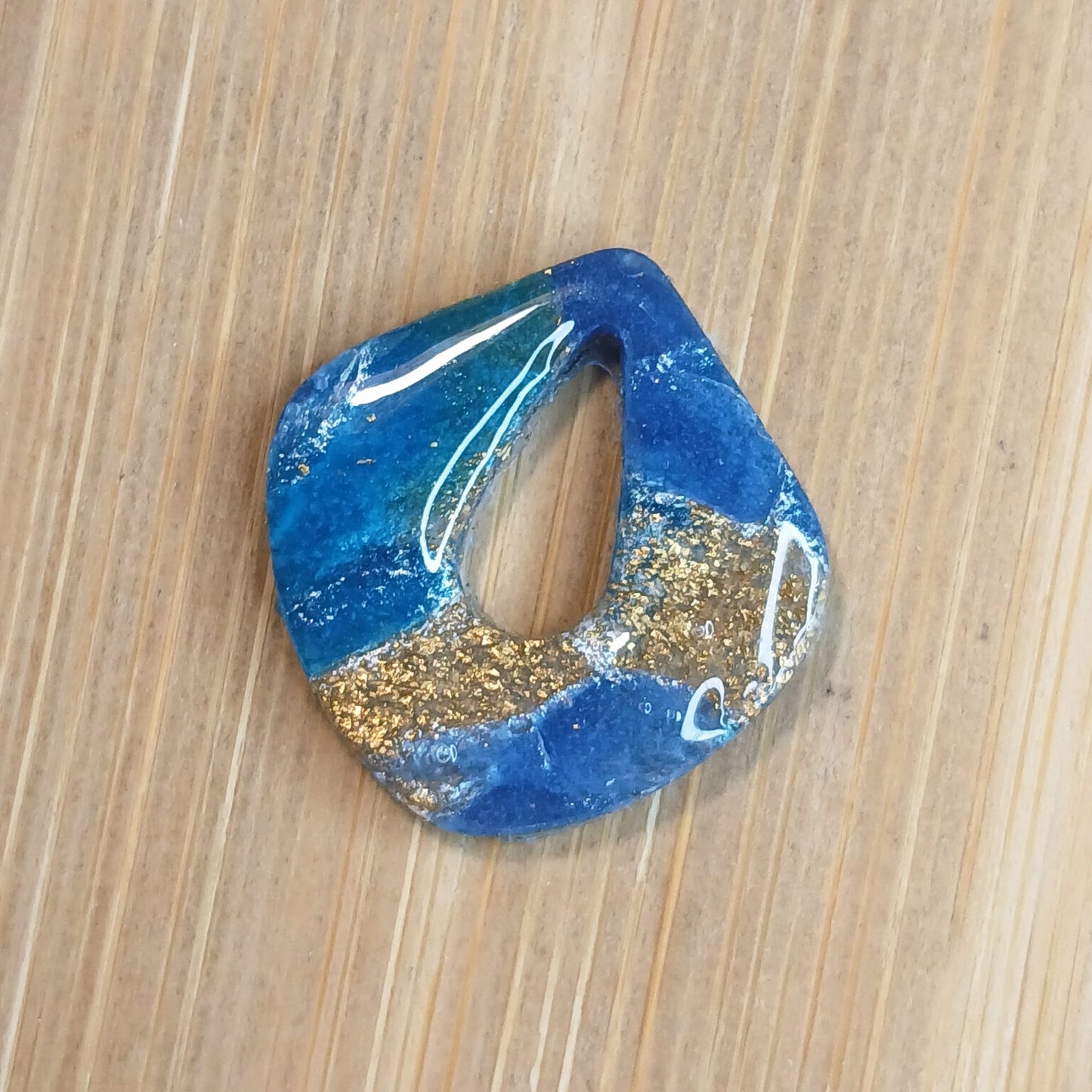 Pampilles Goutte – Bleu doré