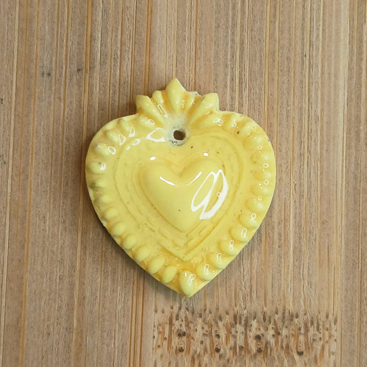 Pampilles Cœur Sacrés – Jaune