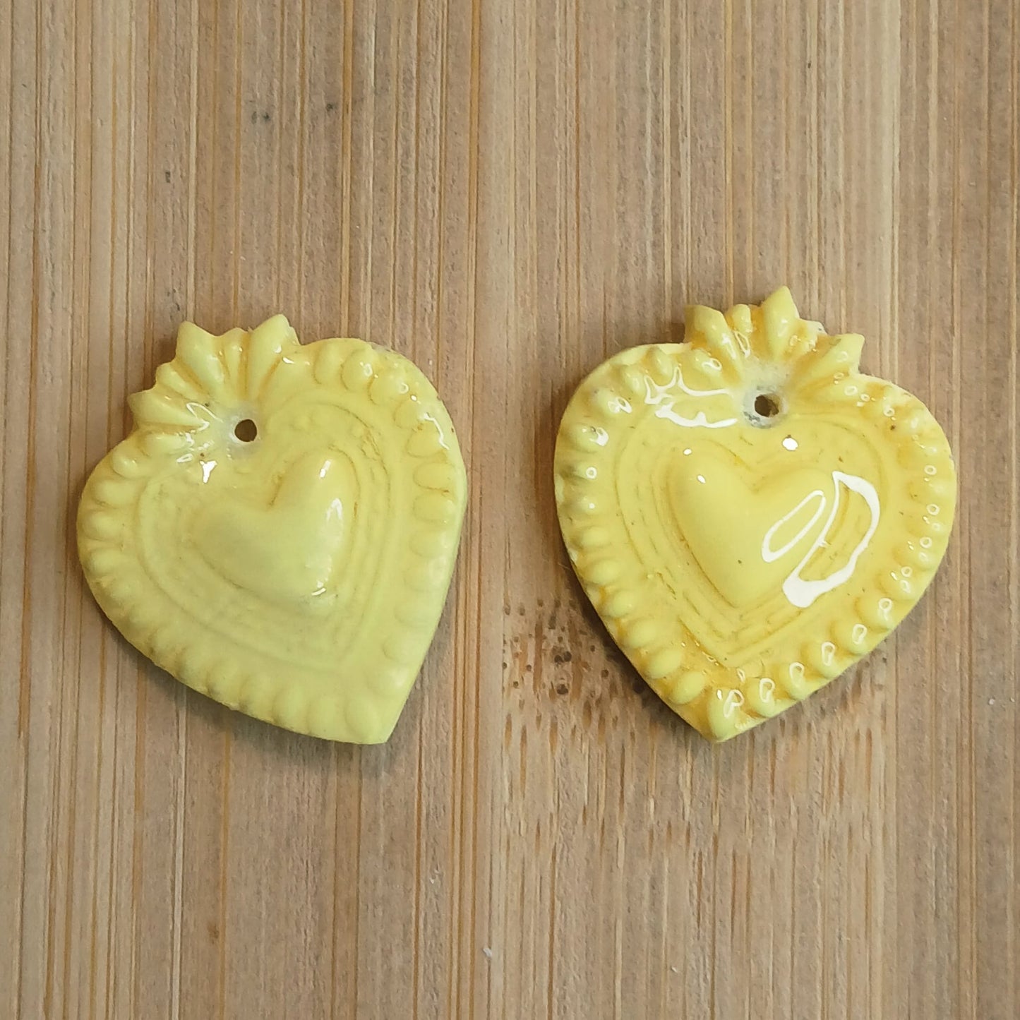 Pampilles Cœur Sacrés – Jaune