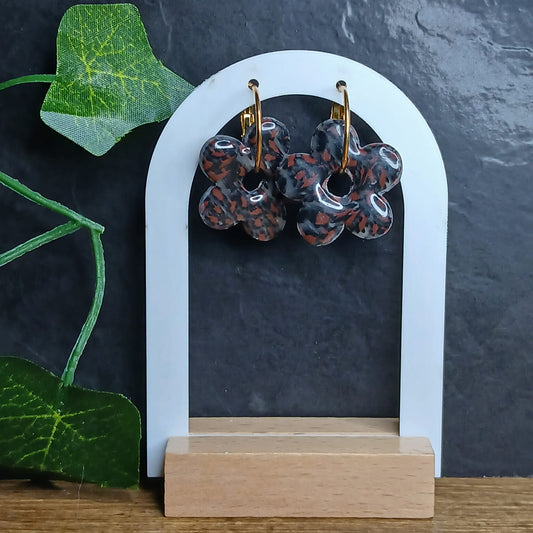 Pampilles fleurs  - Effet animal sombre