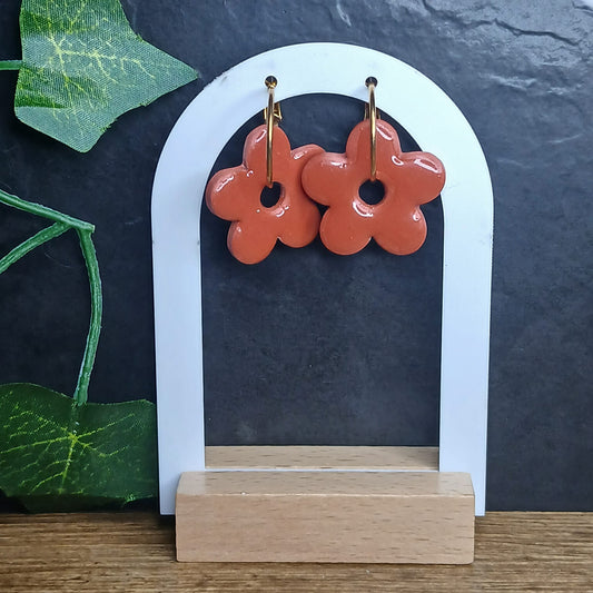 Pampilles fleurs  - Terracotta