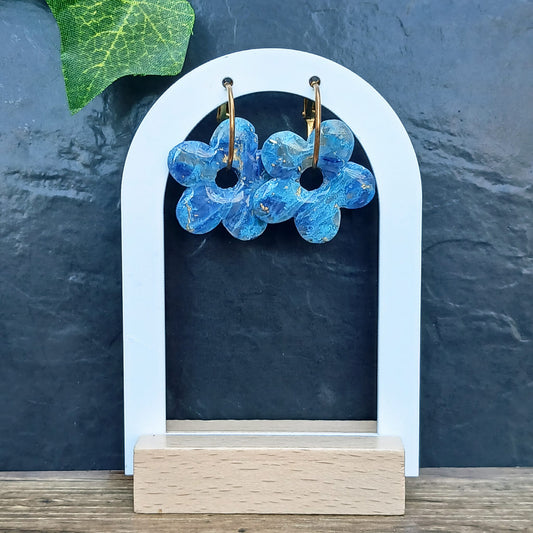Pampilles Fleurs – Bleu océan