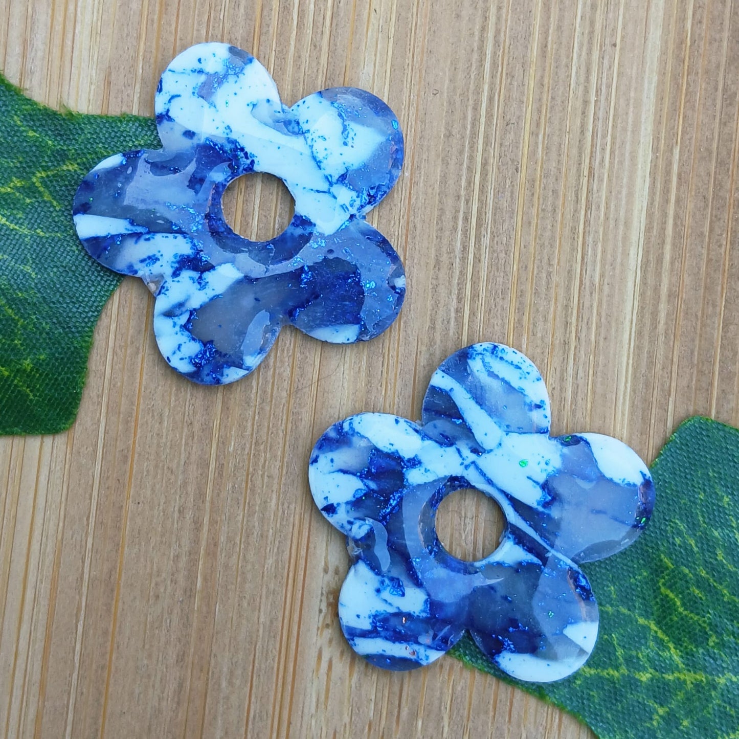 Pampilles Fleurs – Bleu Brillant