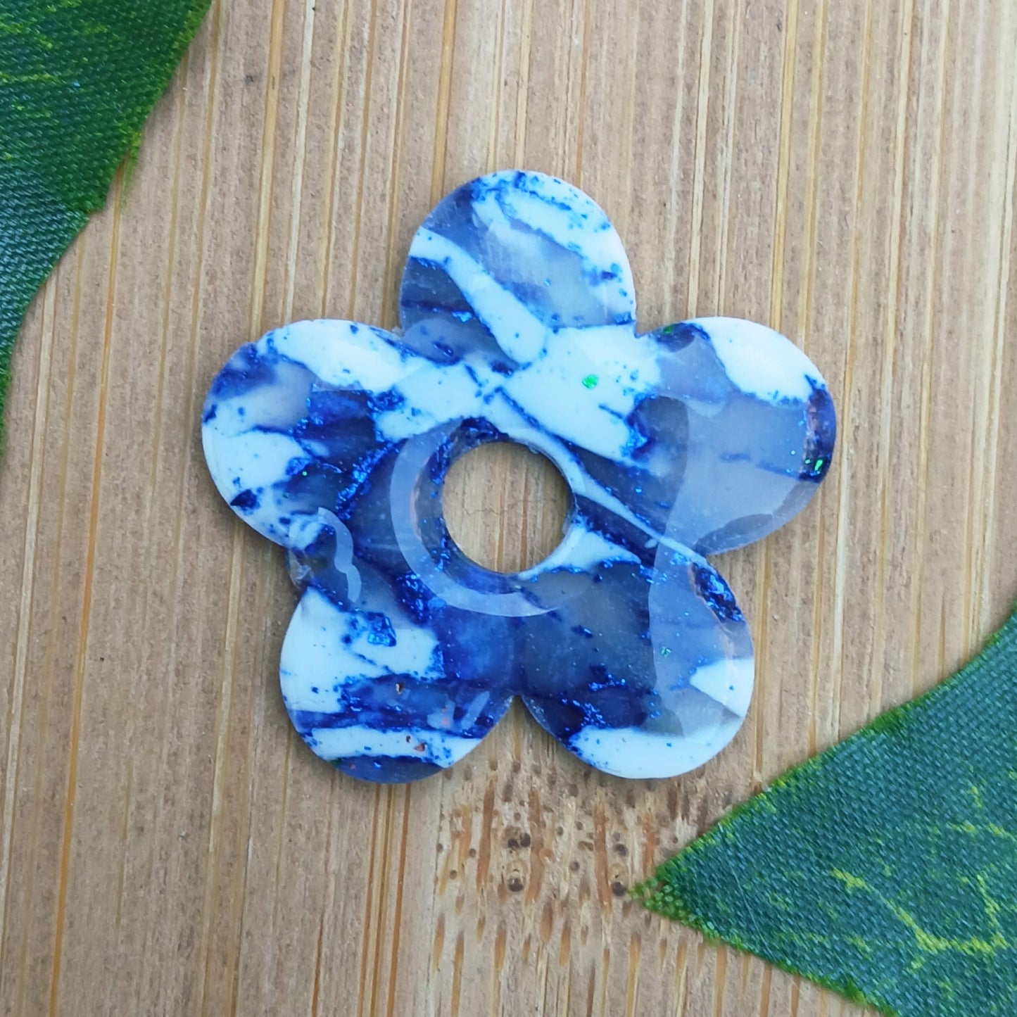 Pampilles Fleurs – Bleu Brillant
