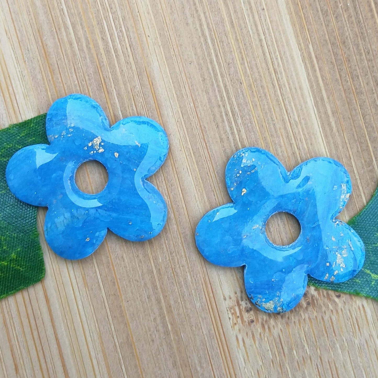 Pampilles Fleurs – Bleu marin