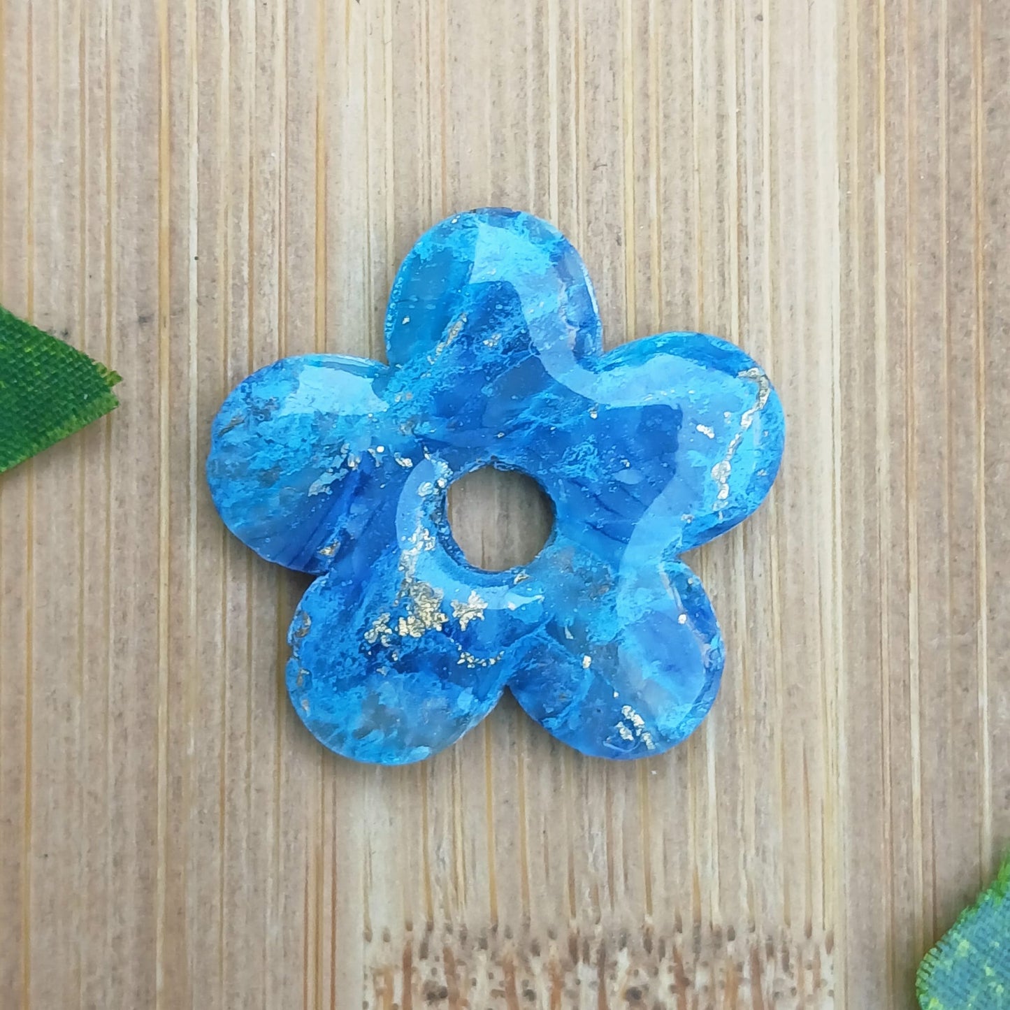 Pampilles Fleurs – Bleu océan