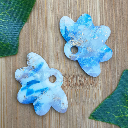 Pampilles Fleurs Organiques – Bleu ciel