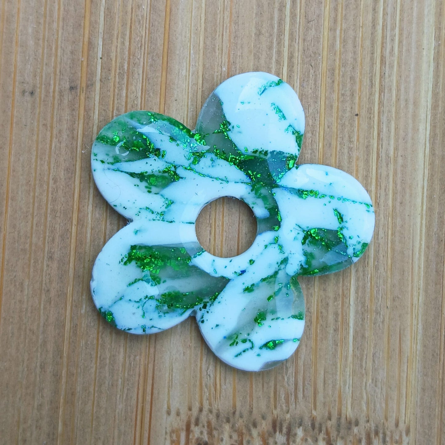 Pampilles Fleurs – Vert brillant