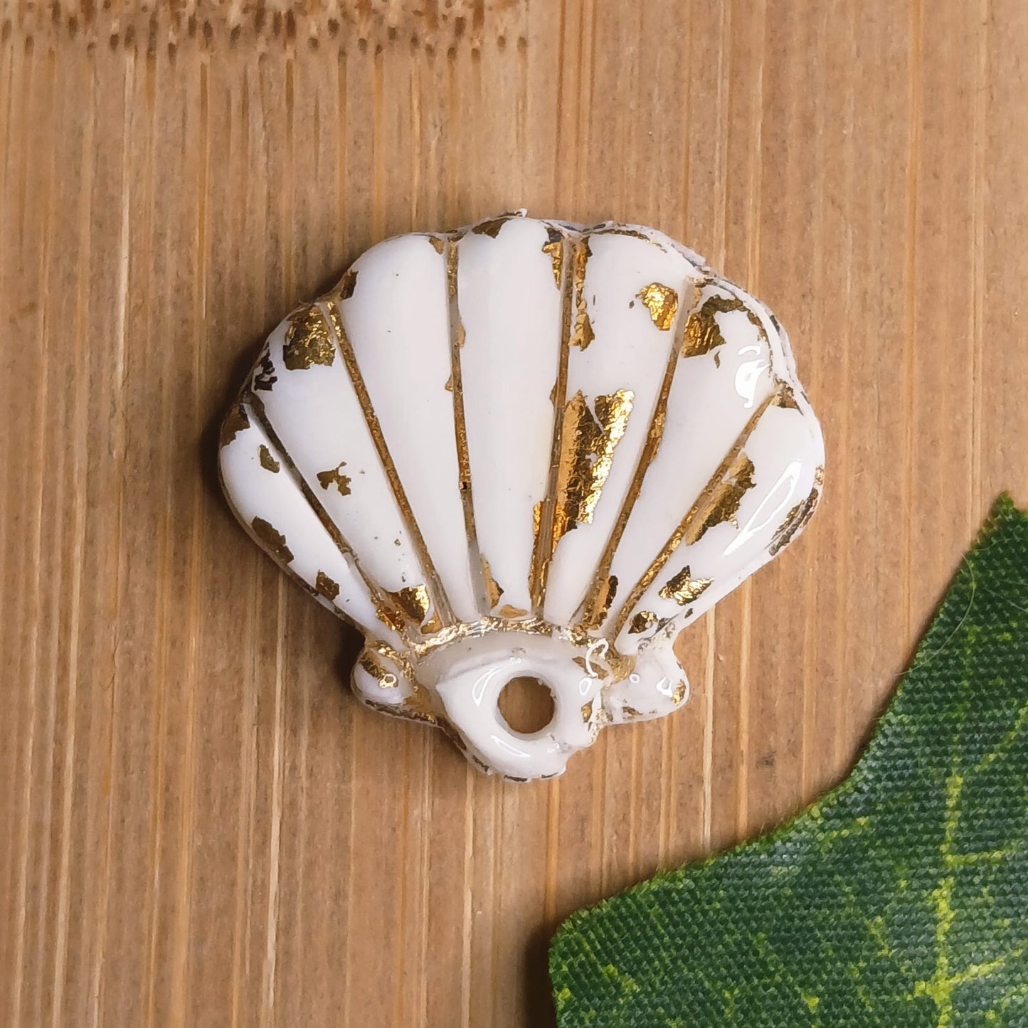 Pampilles Coquillage - Blanc