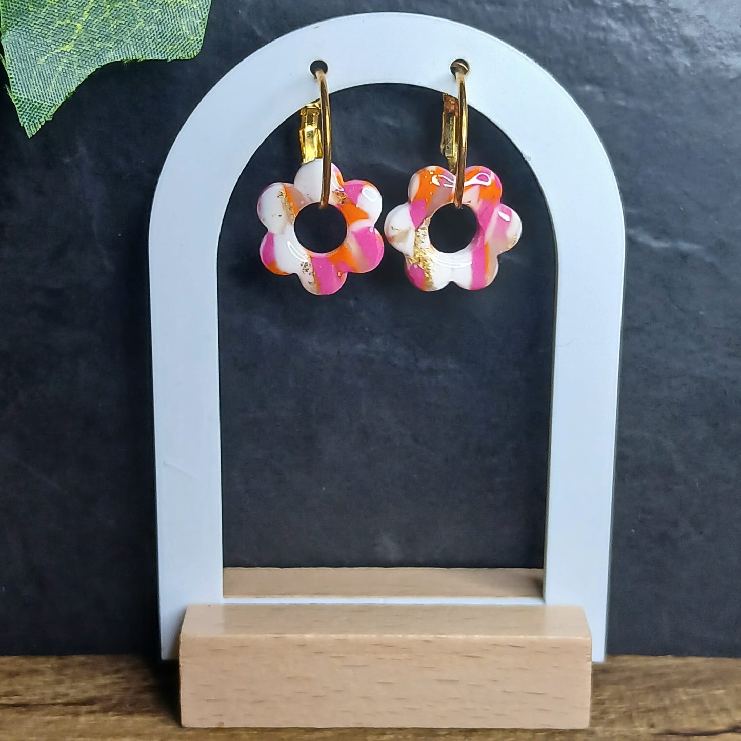 Pampilles Petites Fleurs – Rose / Orange / Blanc