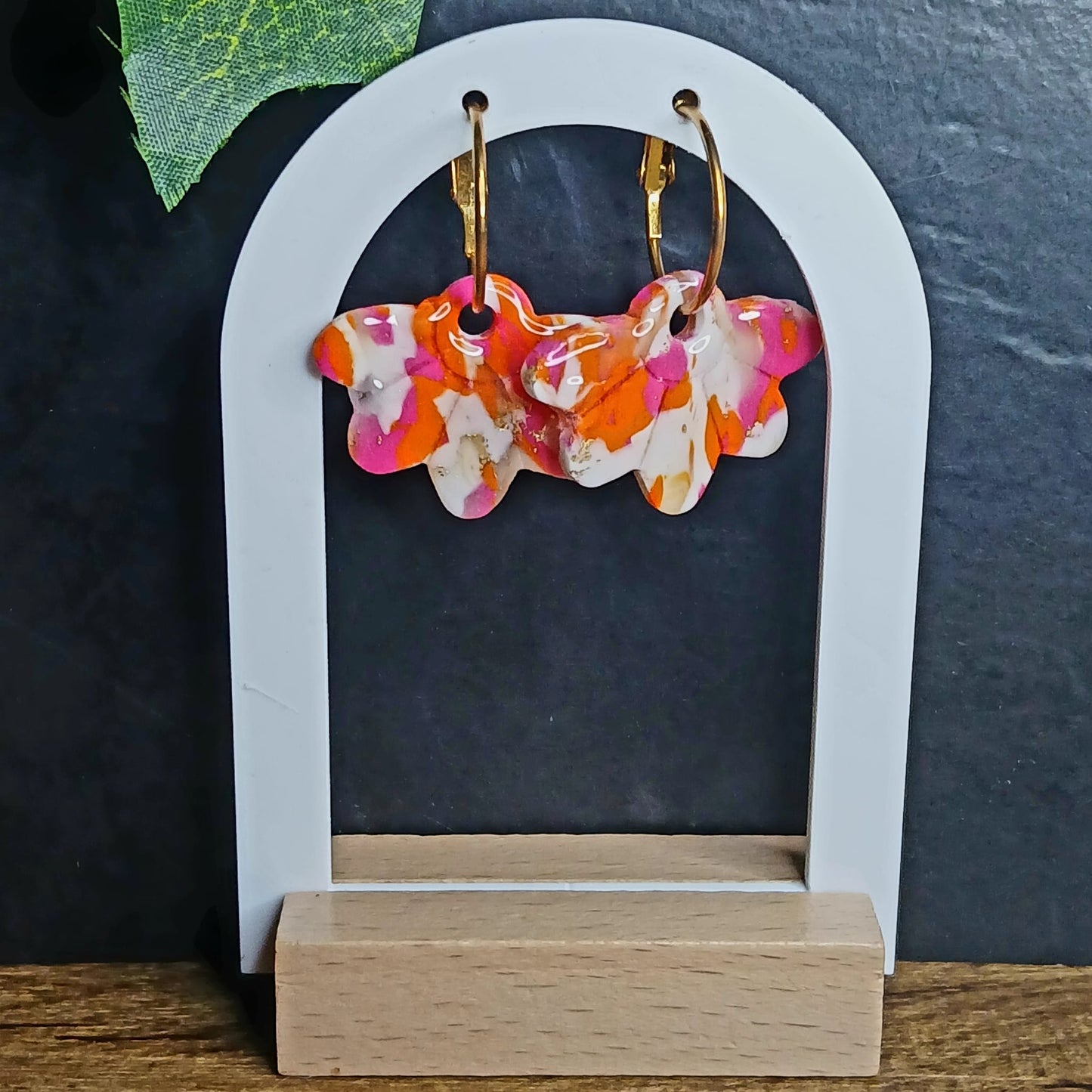Pampilles Fleurs Organiques – Rose / Orange / Blanc