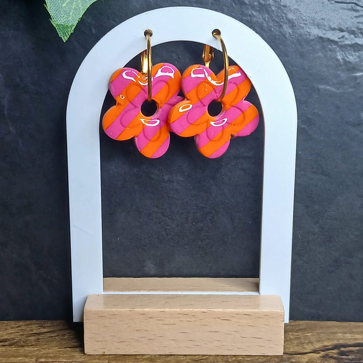 Pampilles Fleurs – Rose / Orange