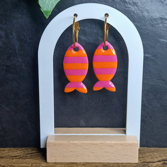 Pampilles Poisson – Rose / Orange