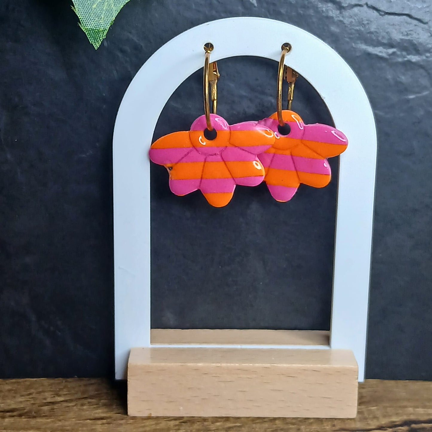 Pampilles Fleurs Organiques – Rose / Orange