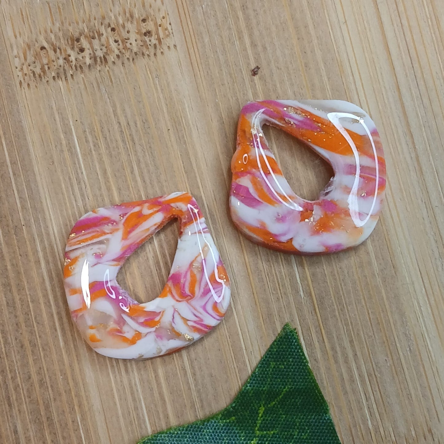 Pampilles Goutte – Rose / Orange / Blanc