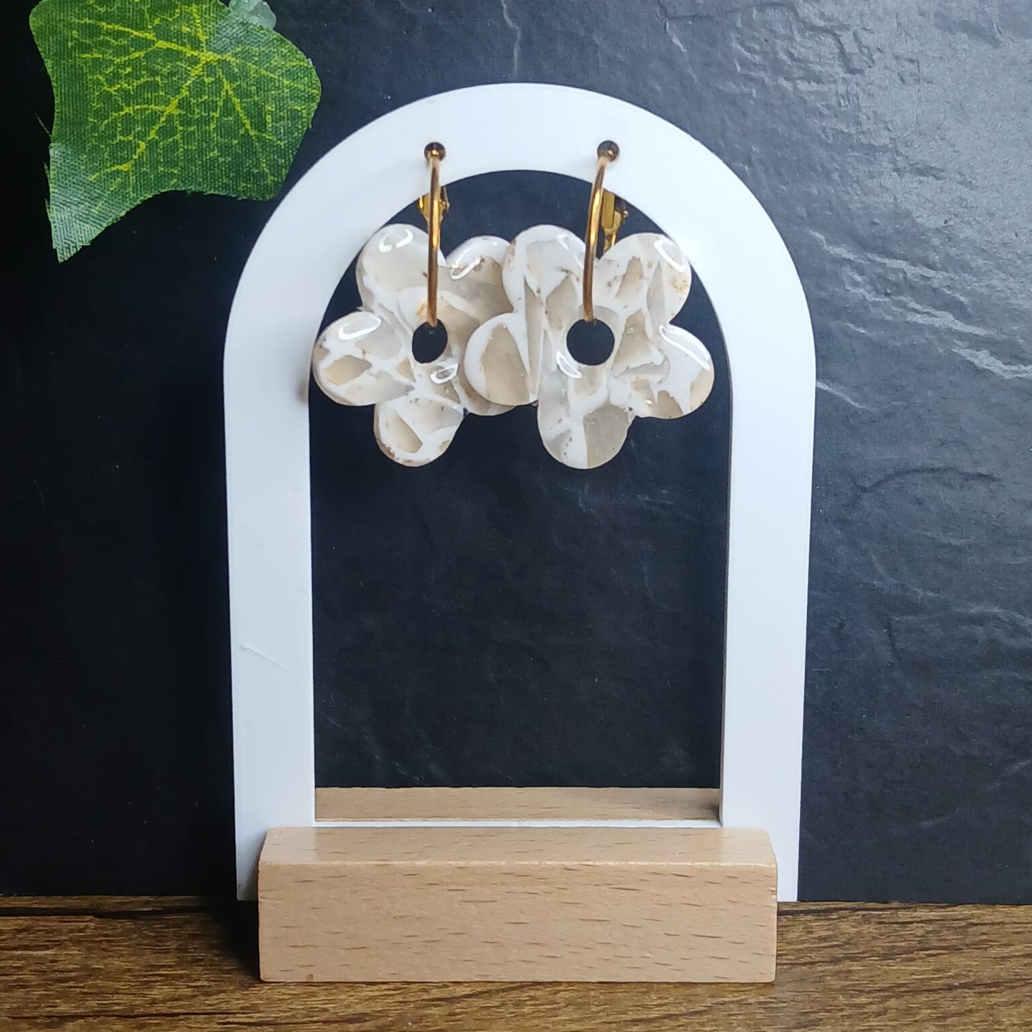 Pampilles Fleurs – Blanc translucide