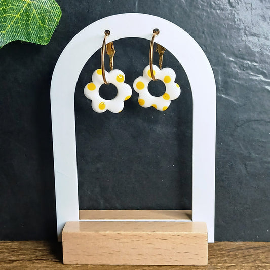 Pampilles Petites Fleurs – Pois jaune